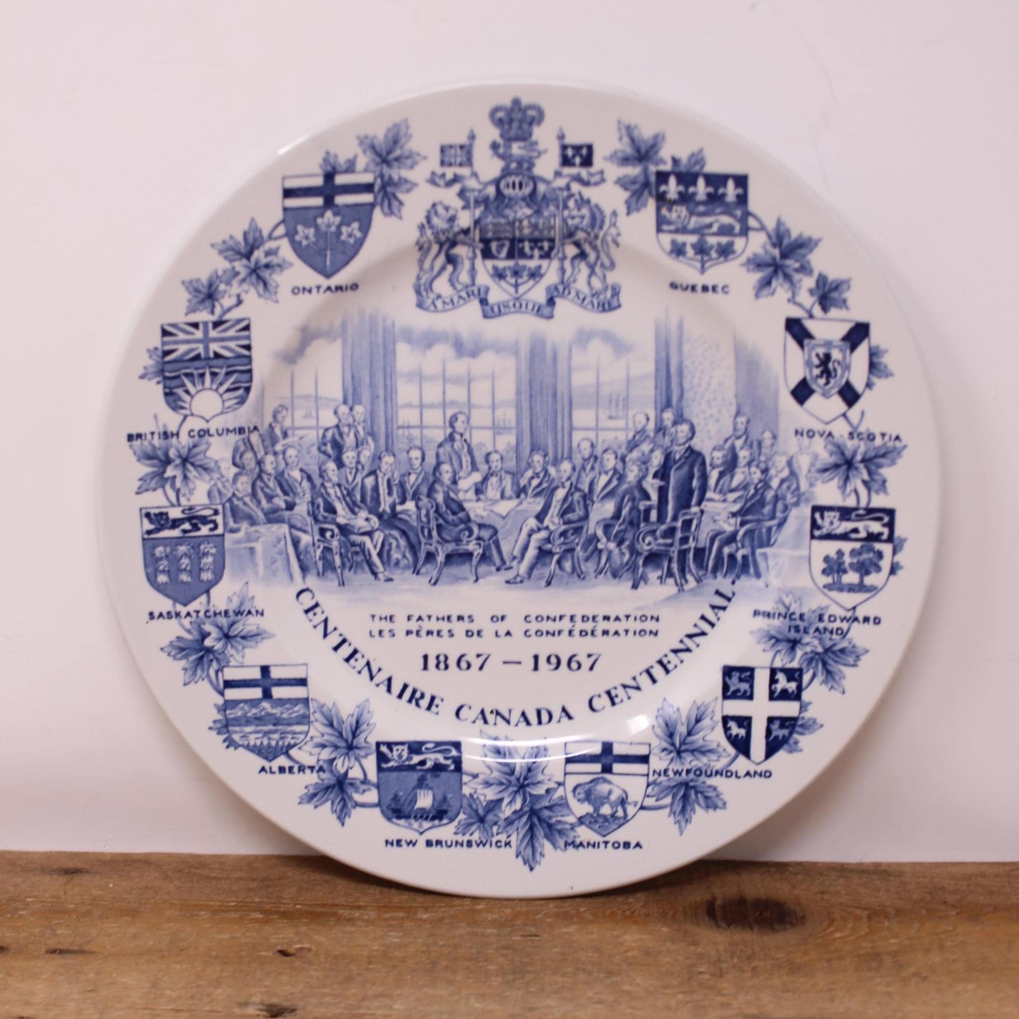 1867 1967 Plate - Etsy