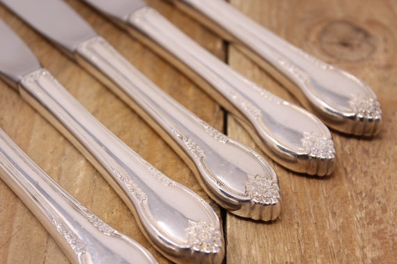 Remembrance 1948 - 1847 Rogers Bros. - 5 Dinner Knives - Etsy Canada