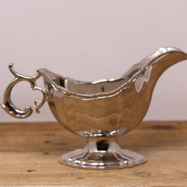 Silver Gravy Boat Etsy