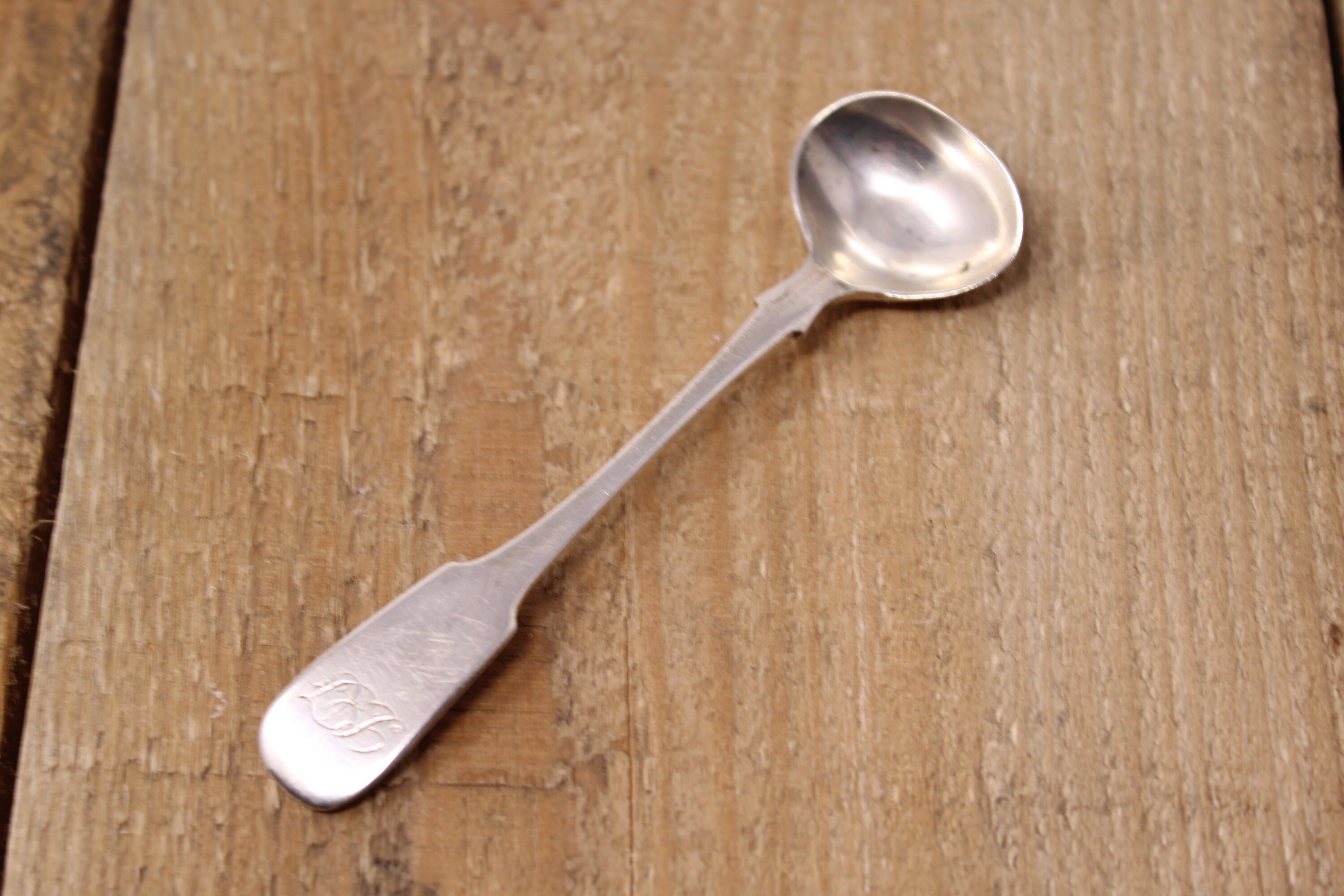 George Savage Sterling Silver Mustard Spoon