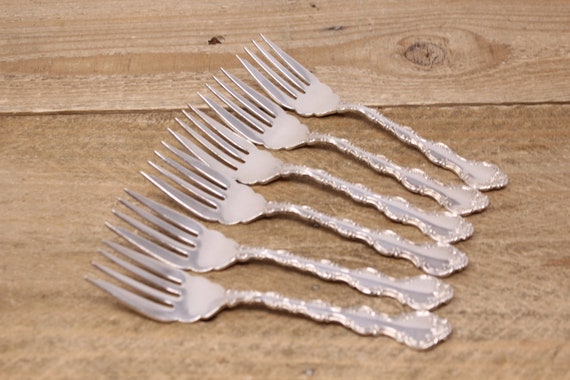 6 Vintage Louis De France - Birks Regency Silver Plate