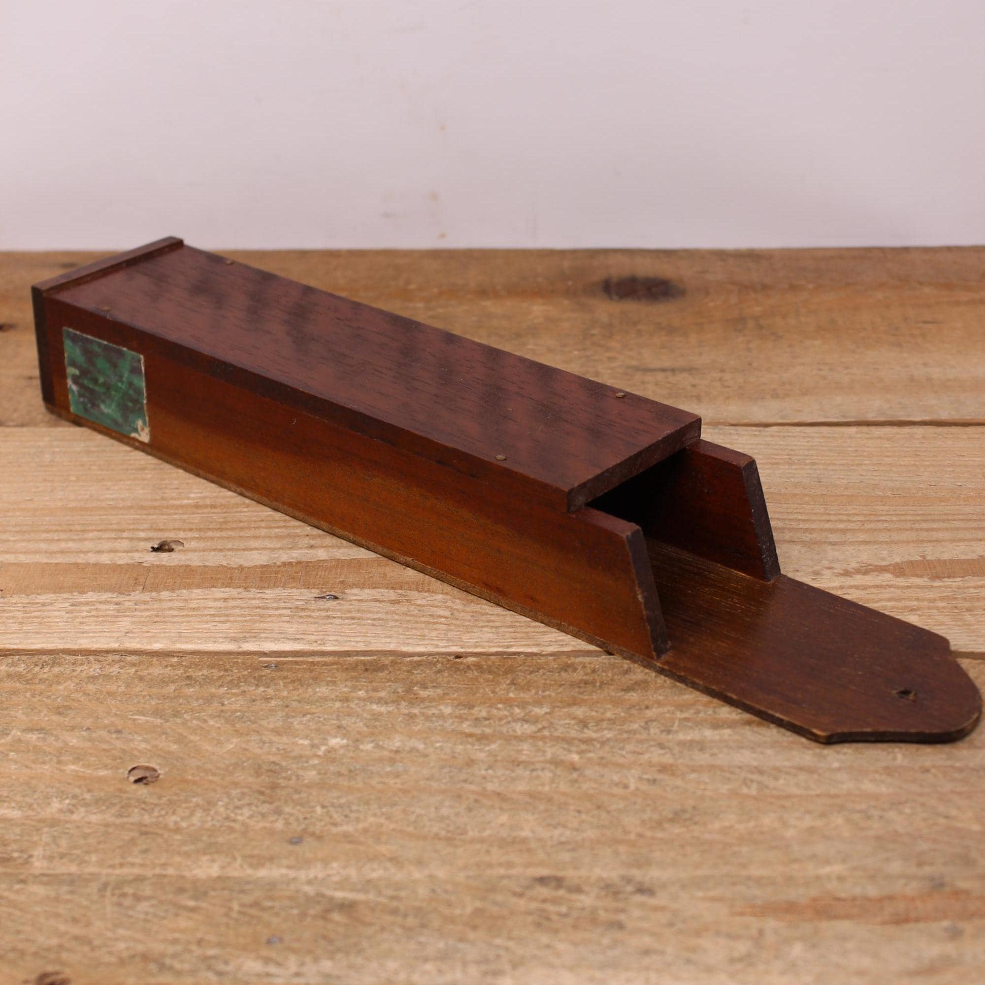 Vintage Wooden Matchbox for Long Matches - Made in Japan