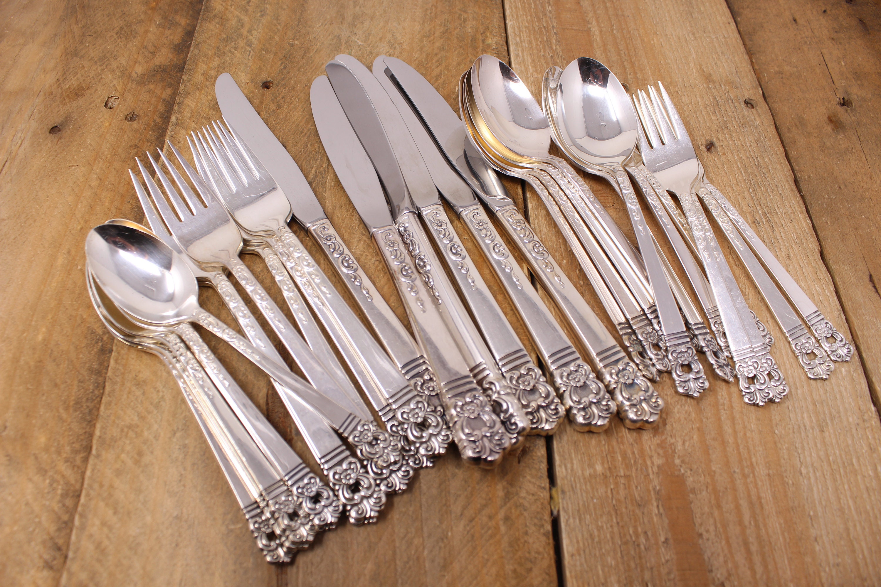 Silverware Set Silverware 1881 Rogers Oneida Ltd Vtg Oneida Ltd