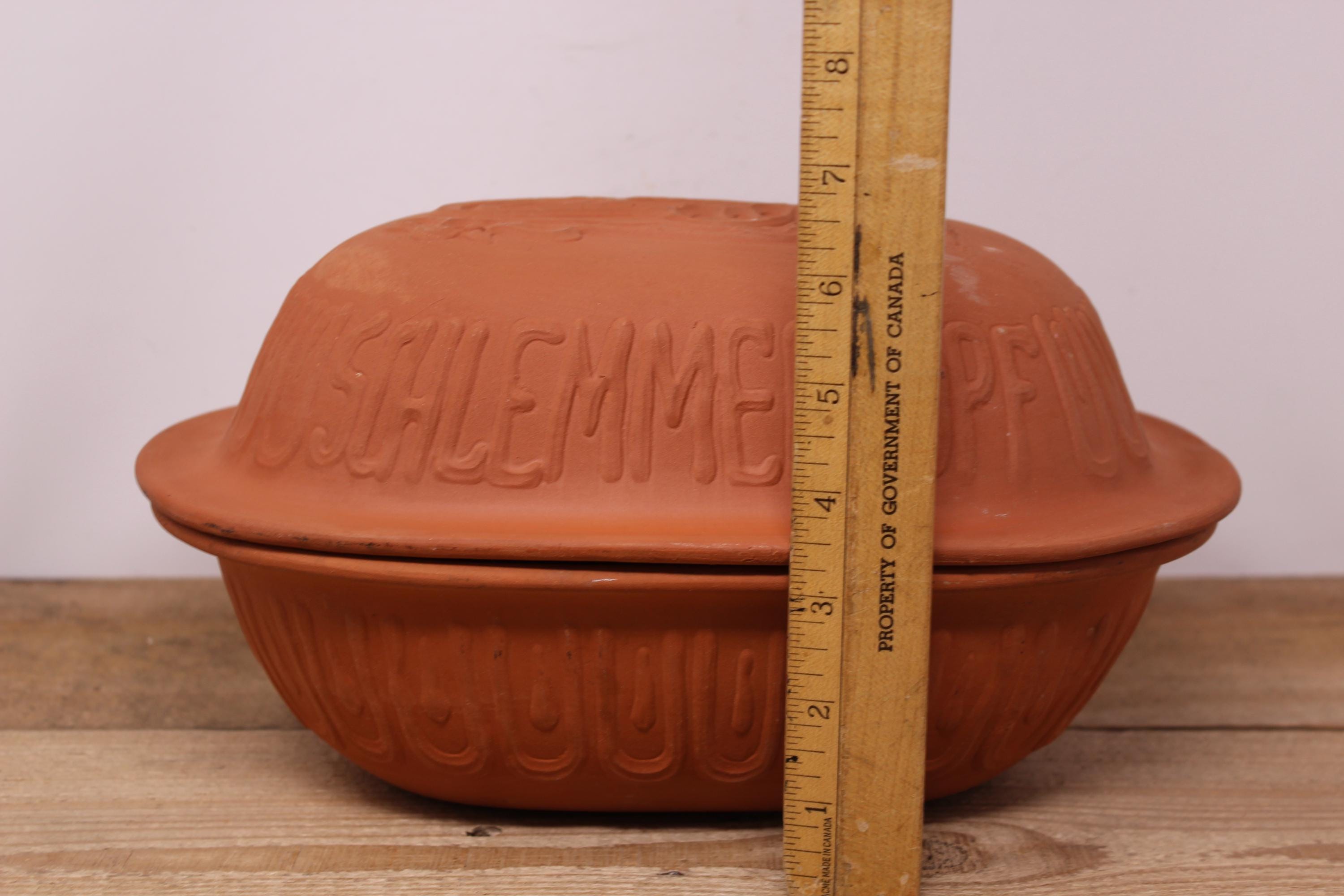 Vintage Scheurich Keramik 839 Schlemmertopf - Made in West Germany
