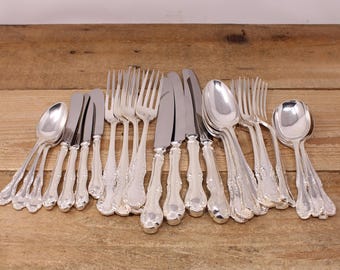 6 Vintage Mappin & Webb Trustworthy Stainless Blunt Dinner