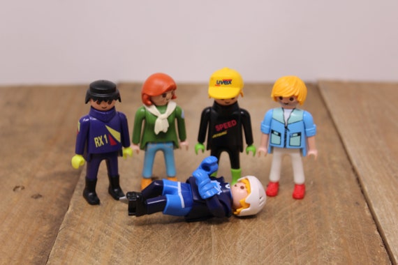 Lot de 5 personnages Playmobil vintage -  France