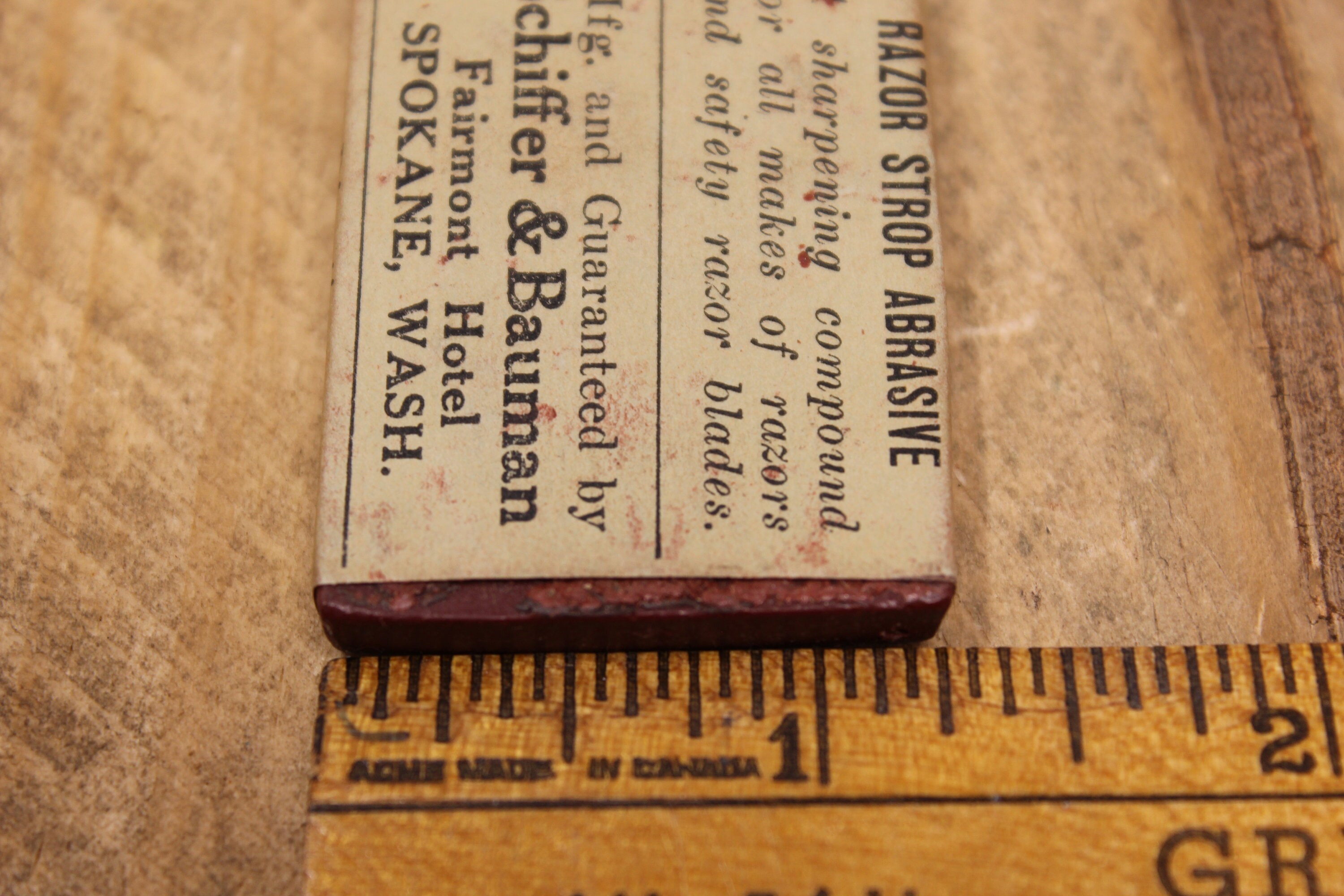 Vintage Everready Razor Strop Abrasive Compound Etsy
