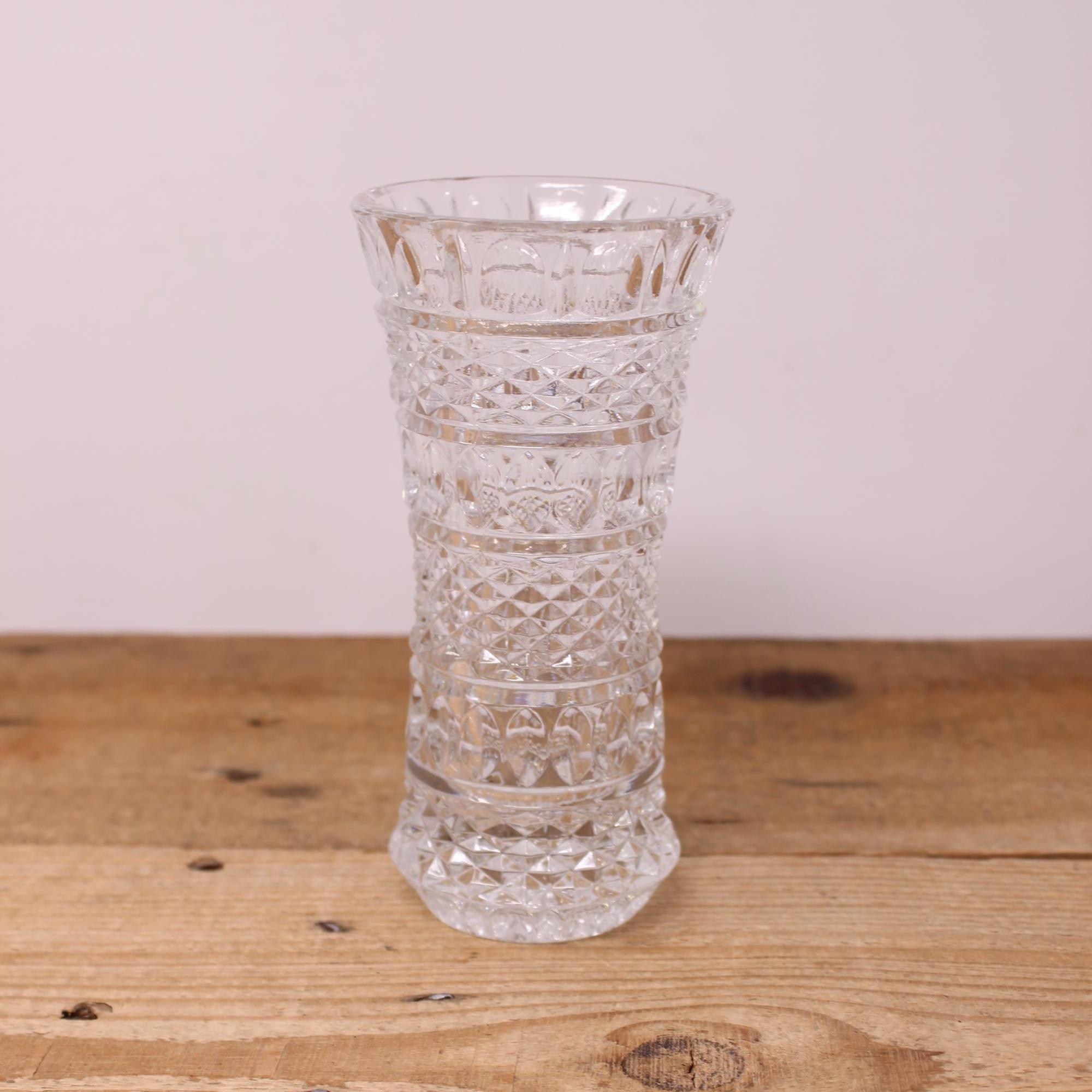 Lausitzer Germany Crystal Vase - Etsy