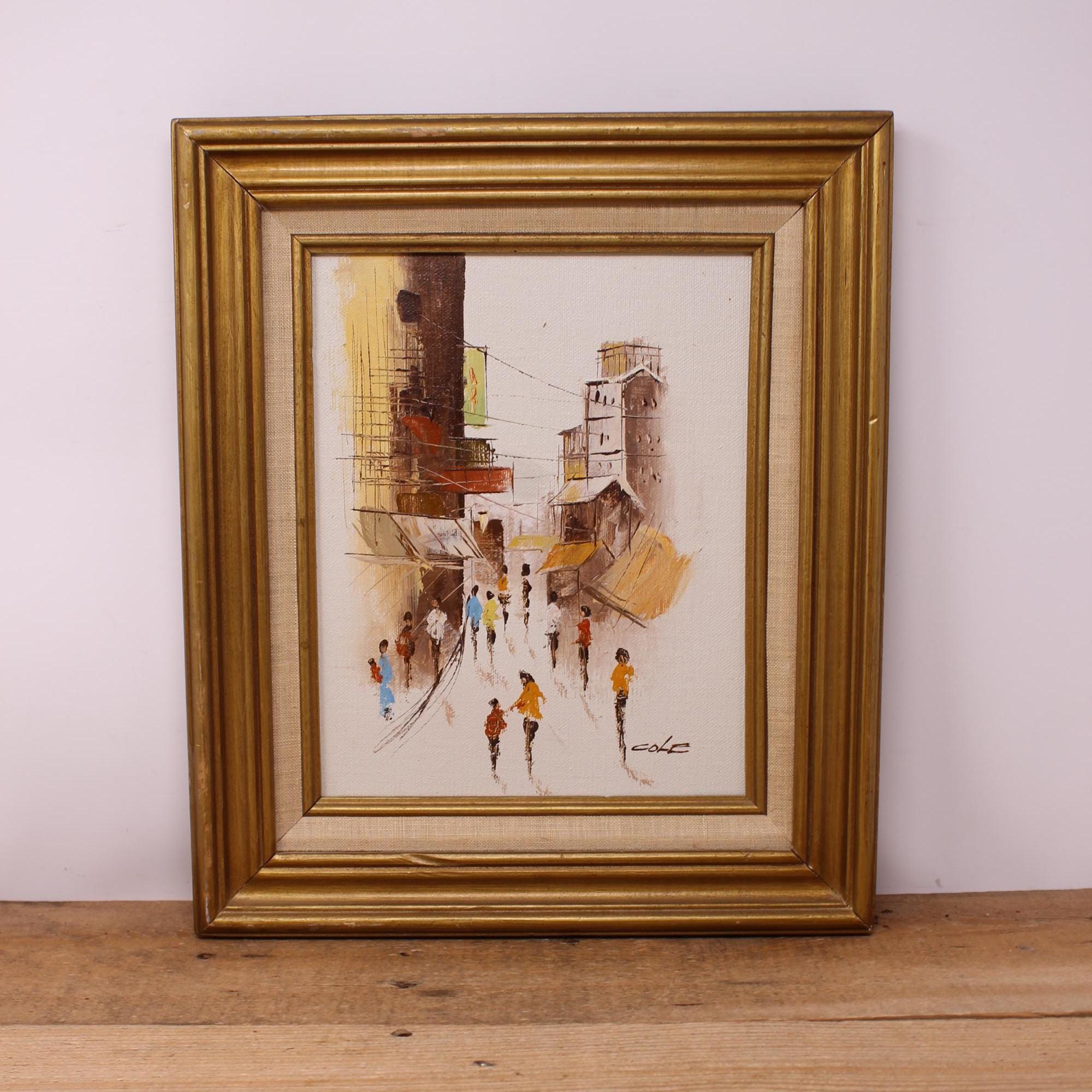 Signed Oil Painting Antonio - Etsy