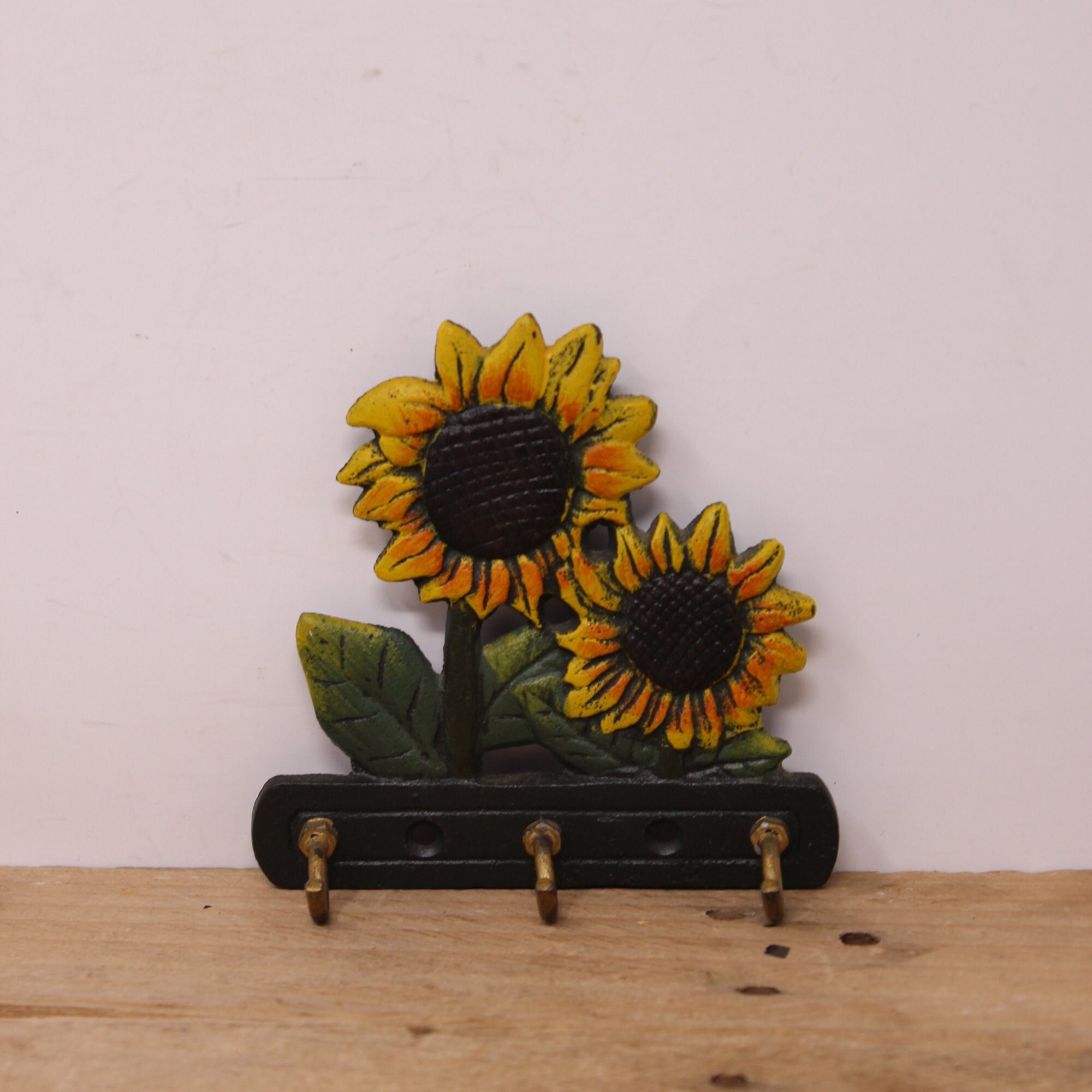 Sunflower wall hooks sale