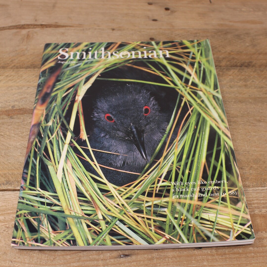 Vintage - Smithsonian Magazine - August 1988 - Etsy