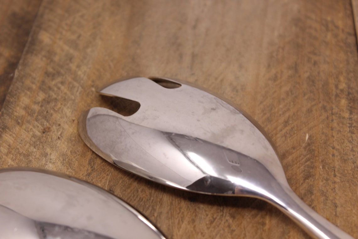 Godinger Silver Plated Salad Serving Set Etsy Canada