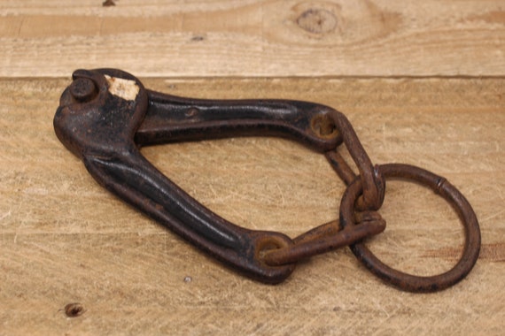 Antique Wire Barbed Wire Fence Puller Etsy Canada