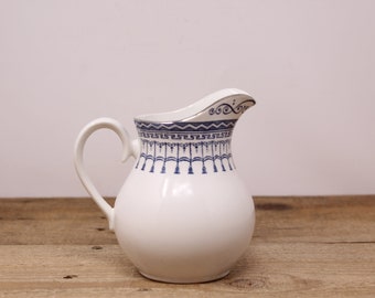 Vintage Ridgway - Venetian Blue Creamer / Small Milk Jug - Ridgway Staffordshire