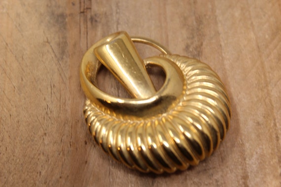 Gold Scarf Clip Gold Scarf Ring Scarf Clip Scarf Ring -  UK