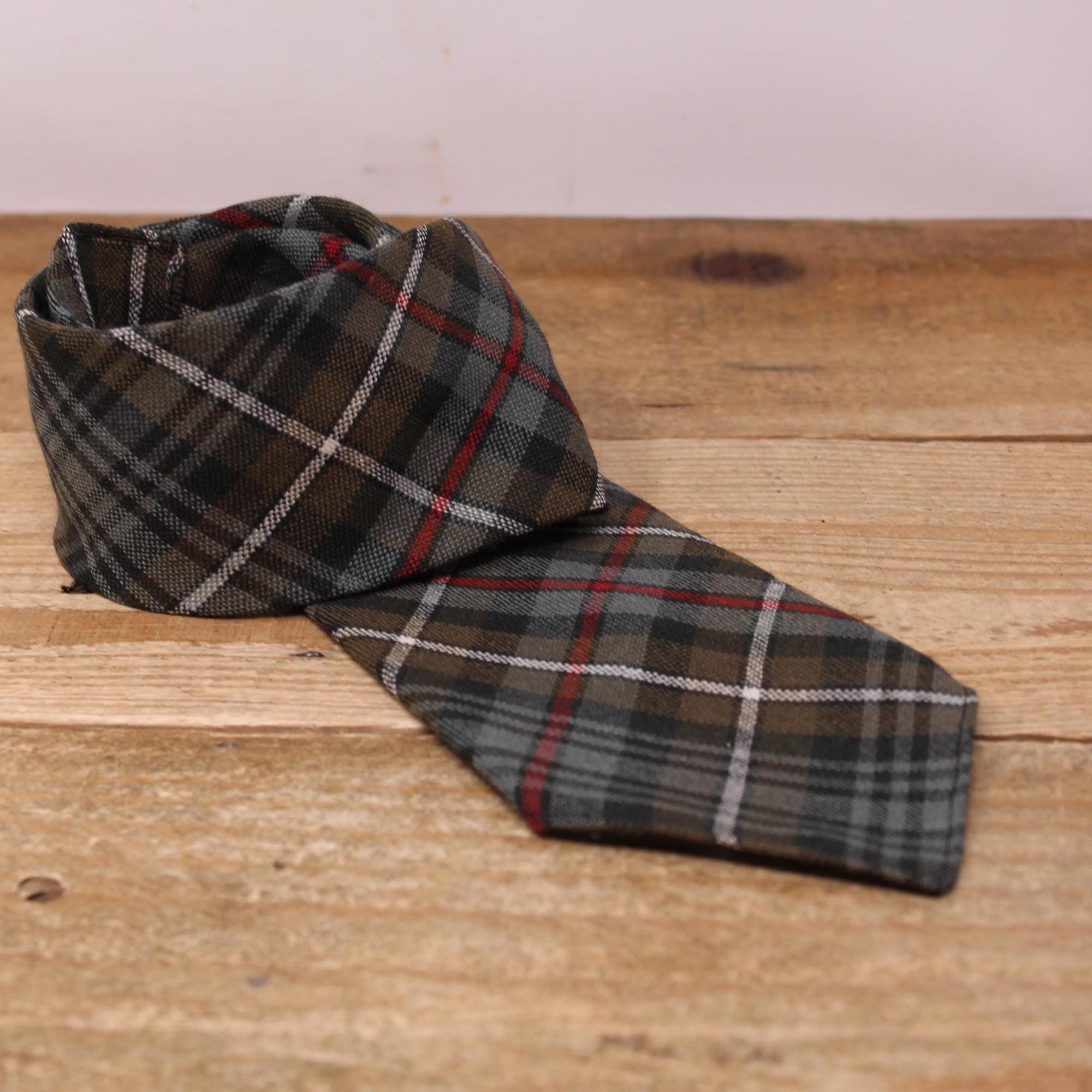 Mackenzie Tartan All Wool Tie Made in Scotland