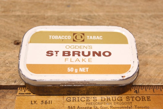 Ogdens's St. Bruno Flake - Tobacco Tin (empty)