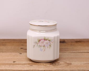 Vintage Romance by Sadler Small Canister / Storage Jar