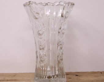 Vintage Borgonovo 'Elena' Glass Vase - Made in Italy