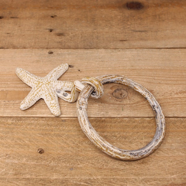 Discover Tranquil Beauty: Sterling Silver Starfish Ring– Island Connection