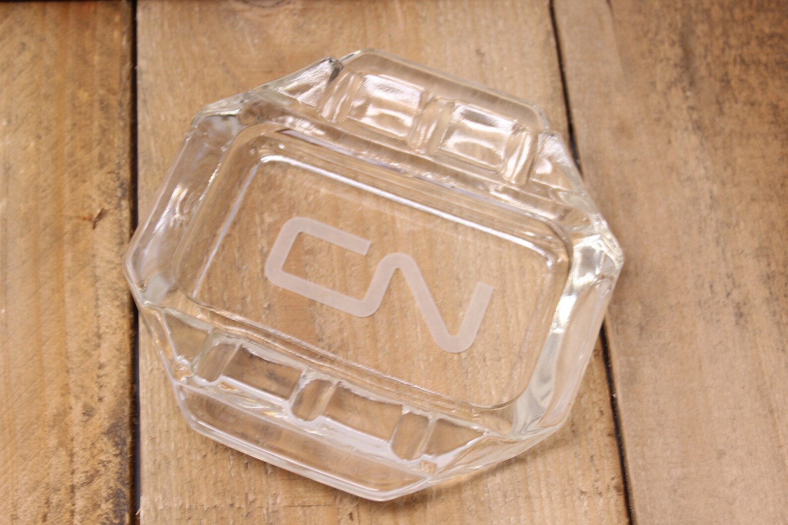 Vintage CN Ashtray Canadian National Railway Souvenir Etsy