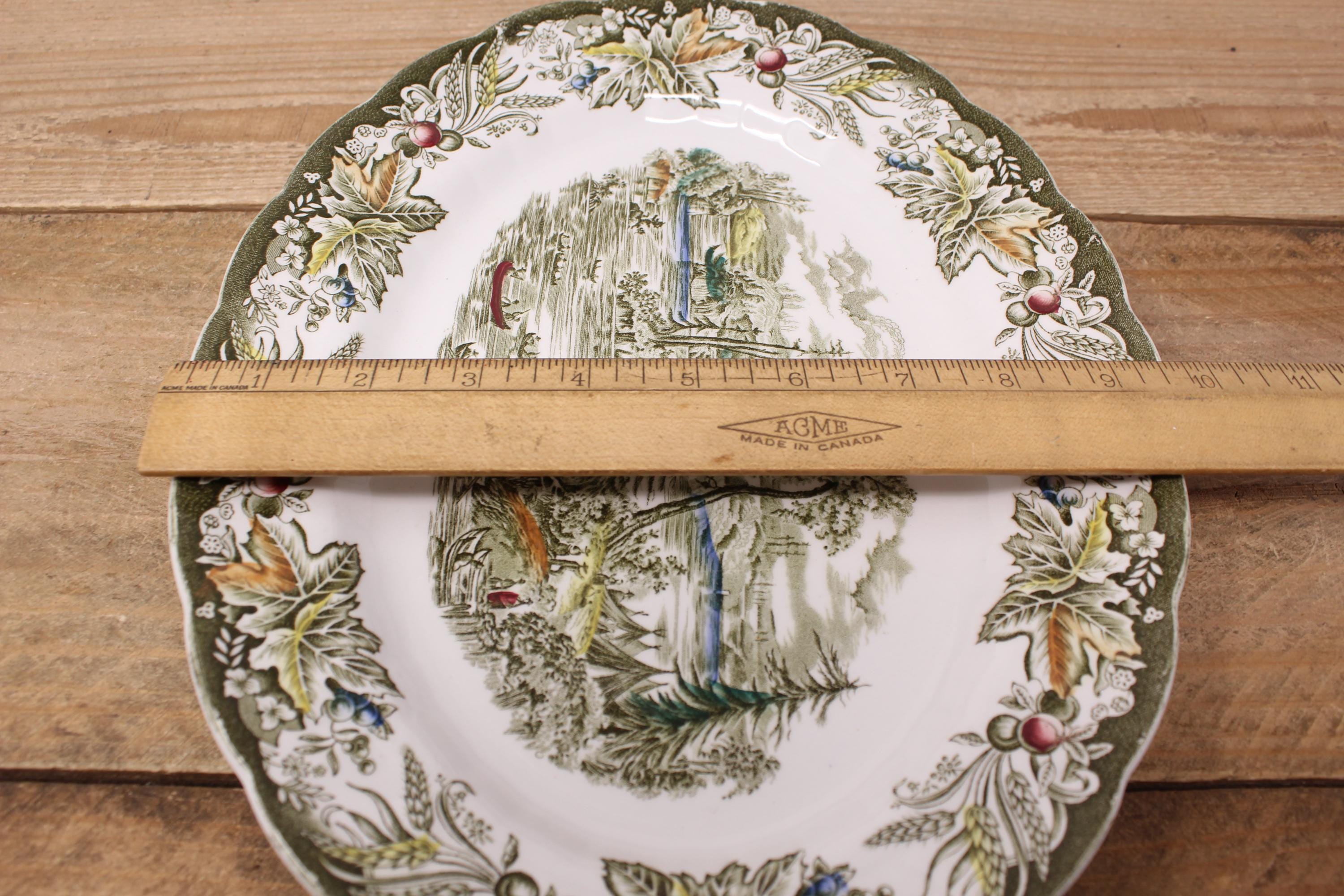 Vintage Ridgway Heritage Platter – Thousand Isles Scene