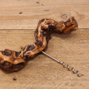 Vintage Grapevine Corkscrew / Wine Bottle Opener