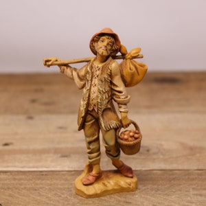 Vintage Simenelli Depose Figurine - 104 by Fontanini - Vagabond - Made in Italy