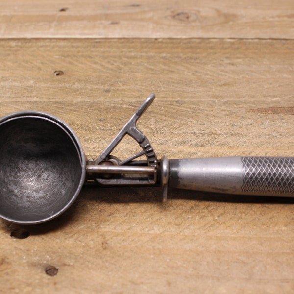 Antique Aluminum Ice Cream Scoop / Potato Scooper - Japan