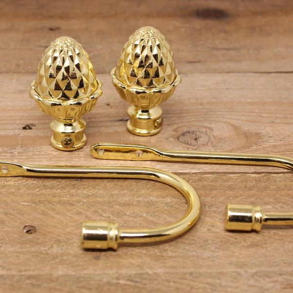 Curtain Rod Finials Etsy