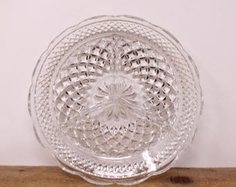 Vintage Wexford - Anchor Hocking - 3-Part Relish Dish - 8.5"