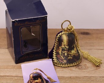 スイス製 REUGE MUSIC 1997 Collector's Bell Vintage Reuge Musical Christmas Bell - Switzerland - Iris Gloria