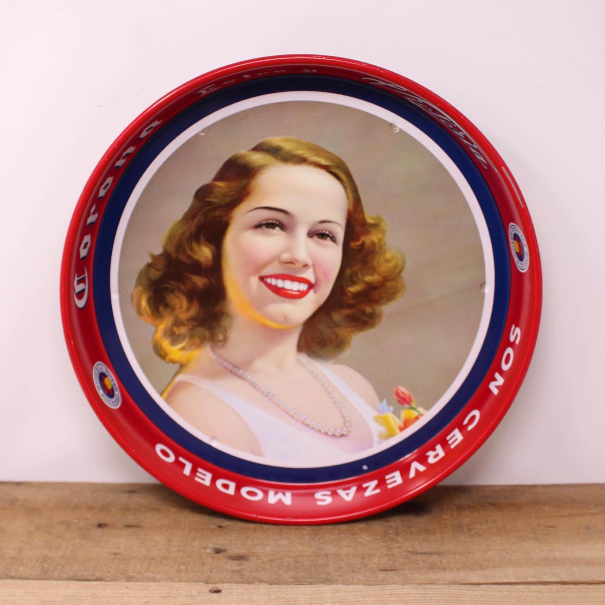 Vintage Corona Metal Tray - Etsy