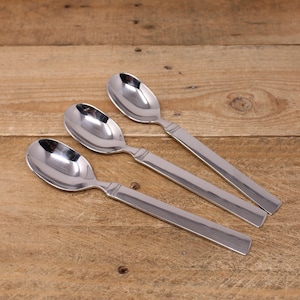 Peyton - Pfaltzgraff - Set of 3 Place / Oval Soup Spoons
