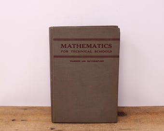 1930s Math Textbook, Modern School Arithmetic Fourth Grade by Otis
