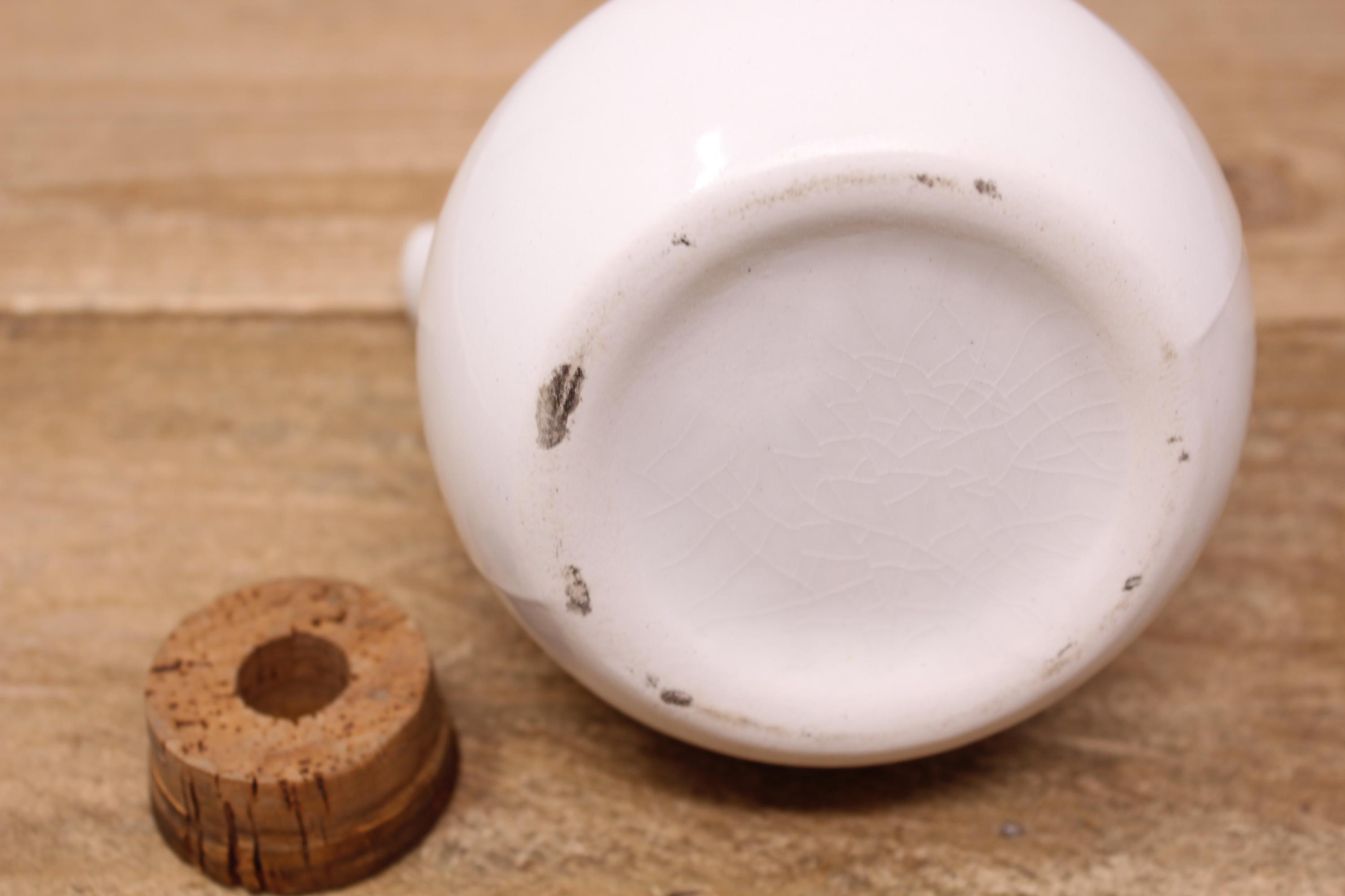 Antique Dr. Nelson's Earthenware Improved Steam Inhaler With