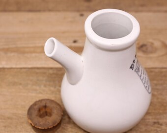 D. Nelson's Improved Inhaler 陶器製吸入器 Antique Dr. Nelson's Earthenware Improved Steam Inhaler With