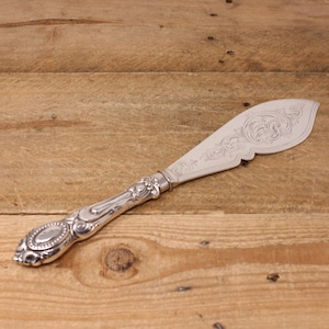 Large Antique Fish Serving Knife by Thomas Wilkinson & Son -  England