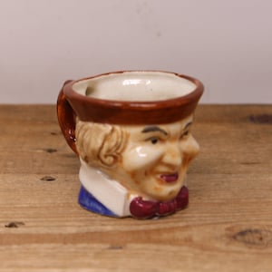 Vintage Toby Mug Style Character Shot Mug - Occupied Japan