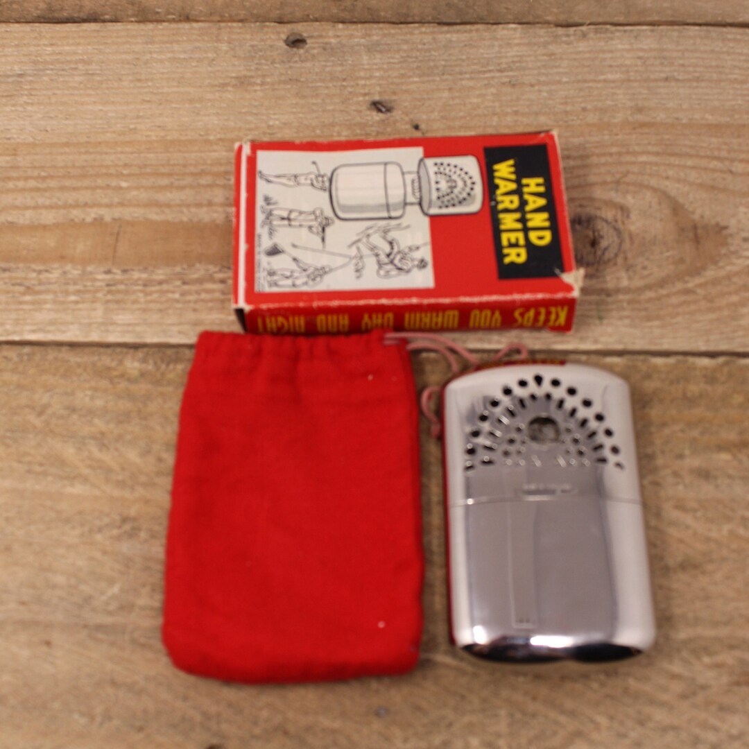 Vintage Phoenix Hand Warmer / Pocket Warmer in Original Red Pouch Etsy