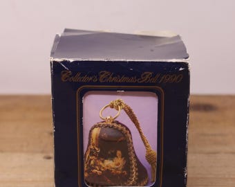 Vintage Reuge Musical Christmas Bell - Switzerland - Iris Gloria