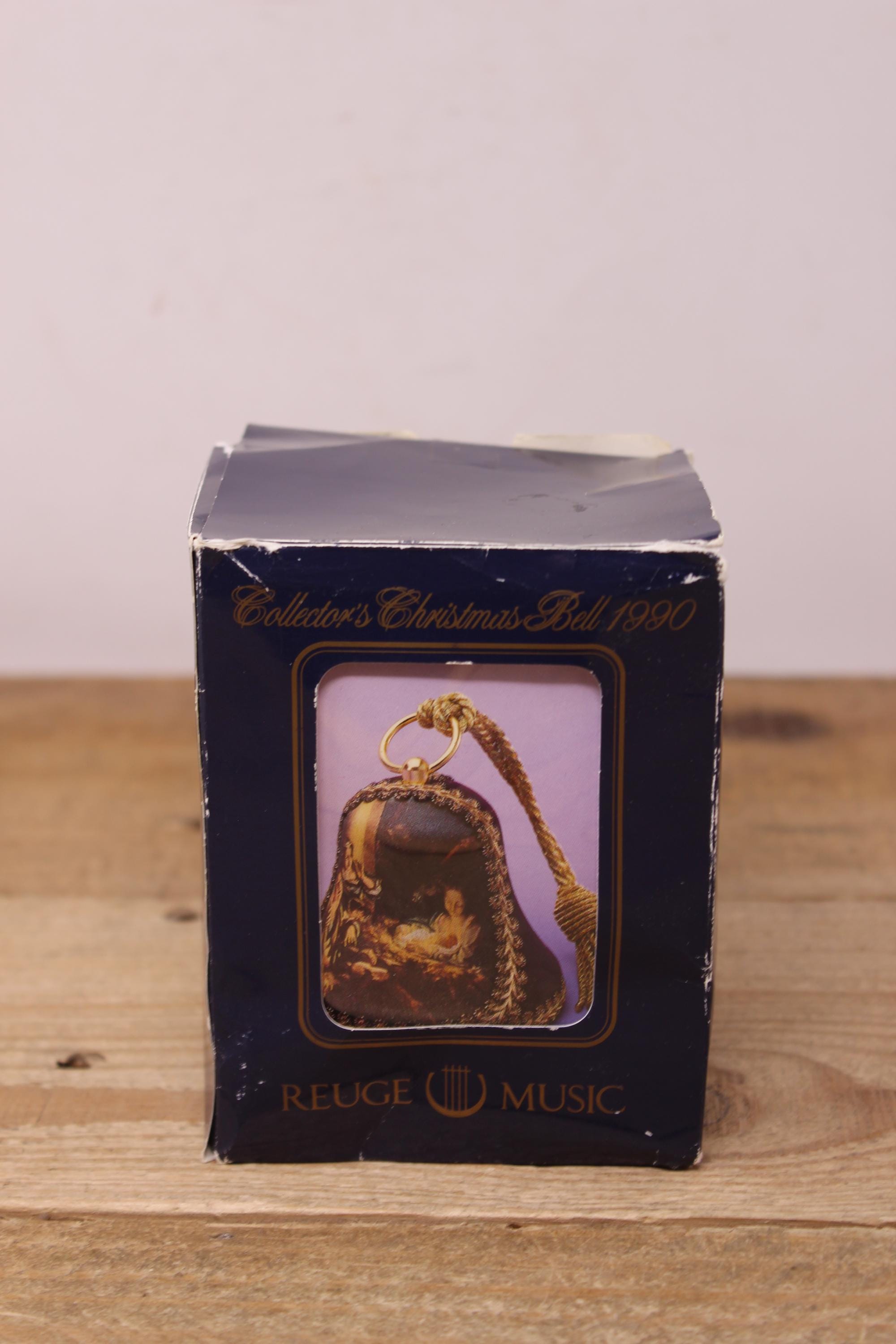 Vintage Reuge Musical Christmas Bell - Switzerland - Iris Gloria