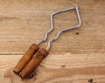 Vintage Wood Handled Canning Jar Lifter / Lid Opener -  Home Canning Tool