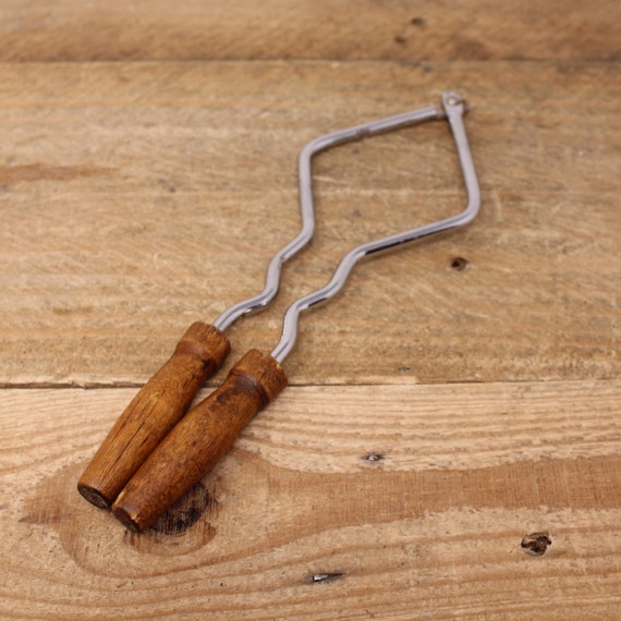 Vintage Wood Handled Canning Jar Lifter / Lid Opener -  Home Canning Tool