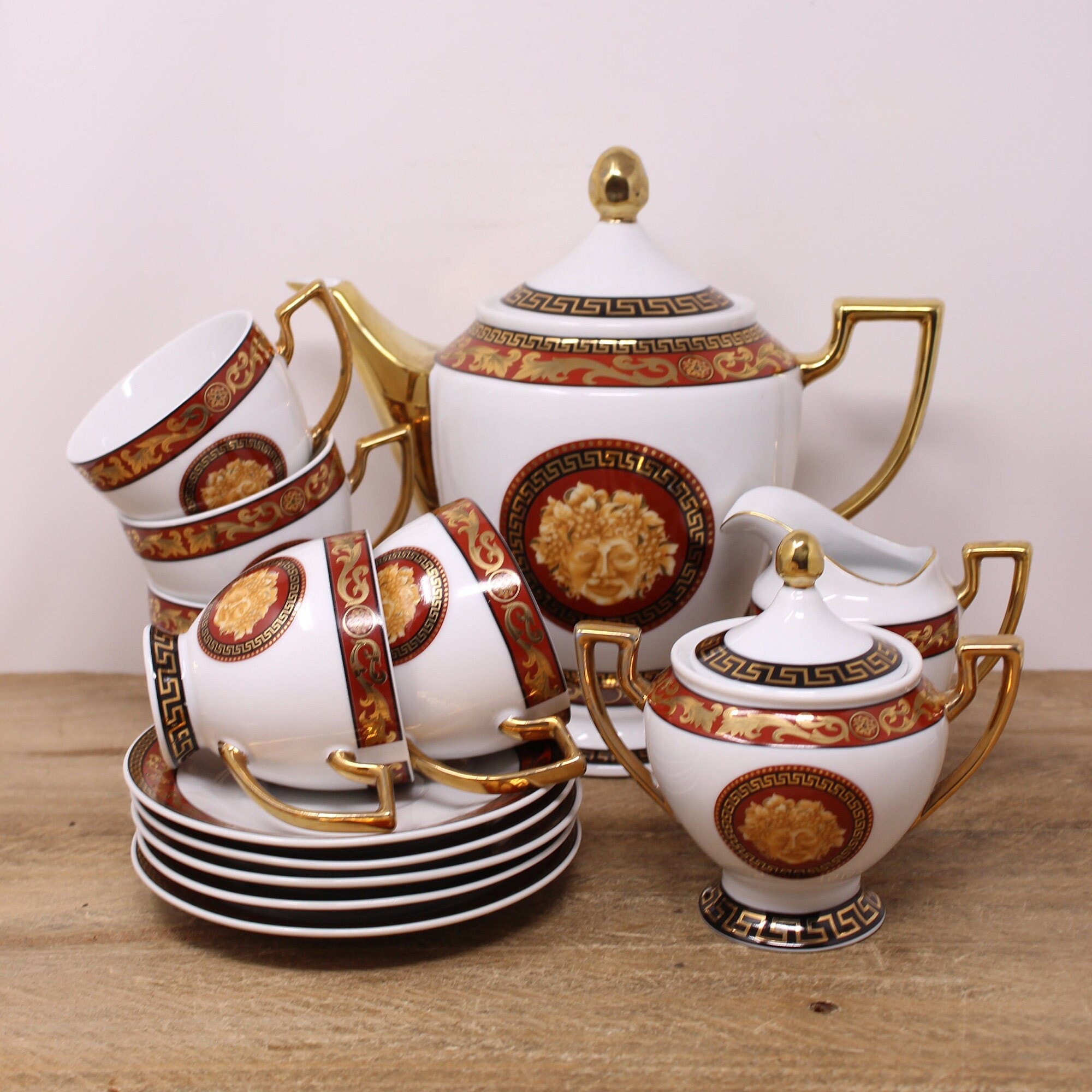 Adeline Fine Porcelain Tea Set - Porcellana Disegno Italiano