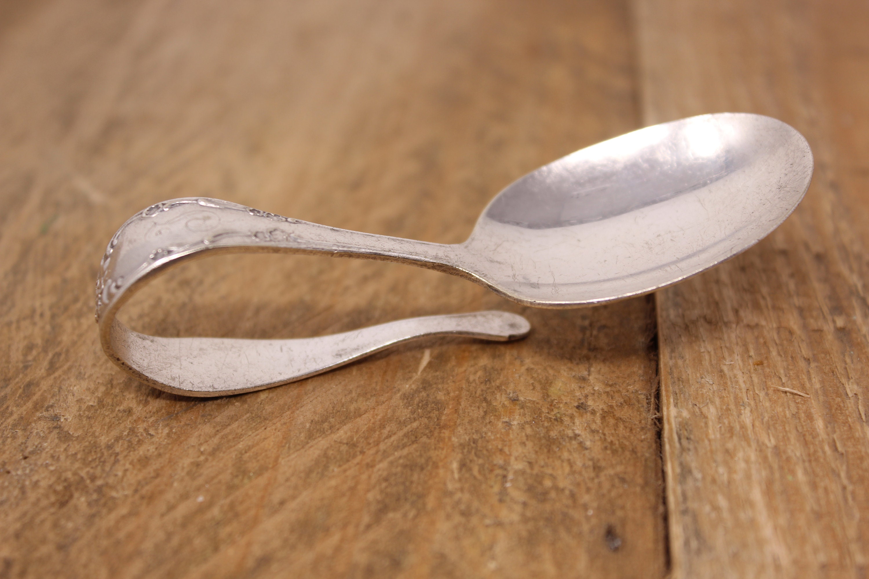 Toddler spoon with loop handle cheap