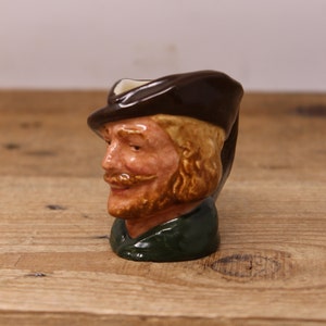 Vintage Royal Doulton “Robin Hood” Mini Toby Mug /Jug / Toothpick Holder