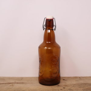 Vintage - Amber d&#39;Alsace Fischer Bottle - French Beer Bottle