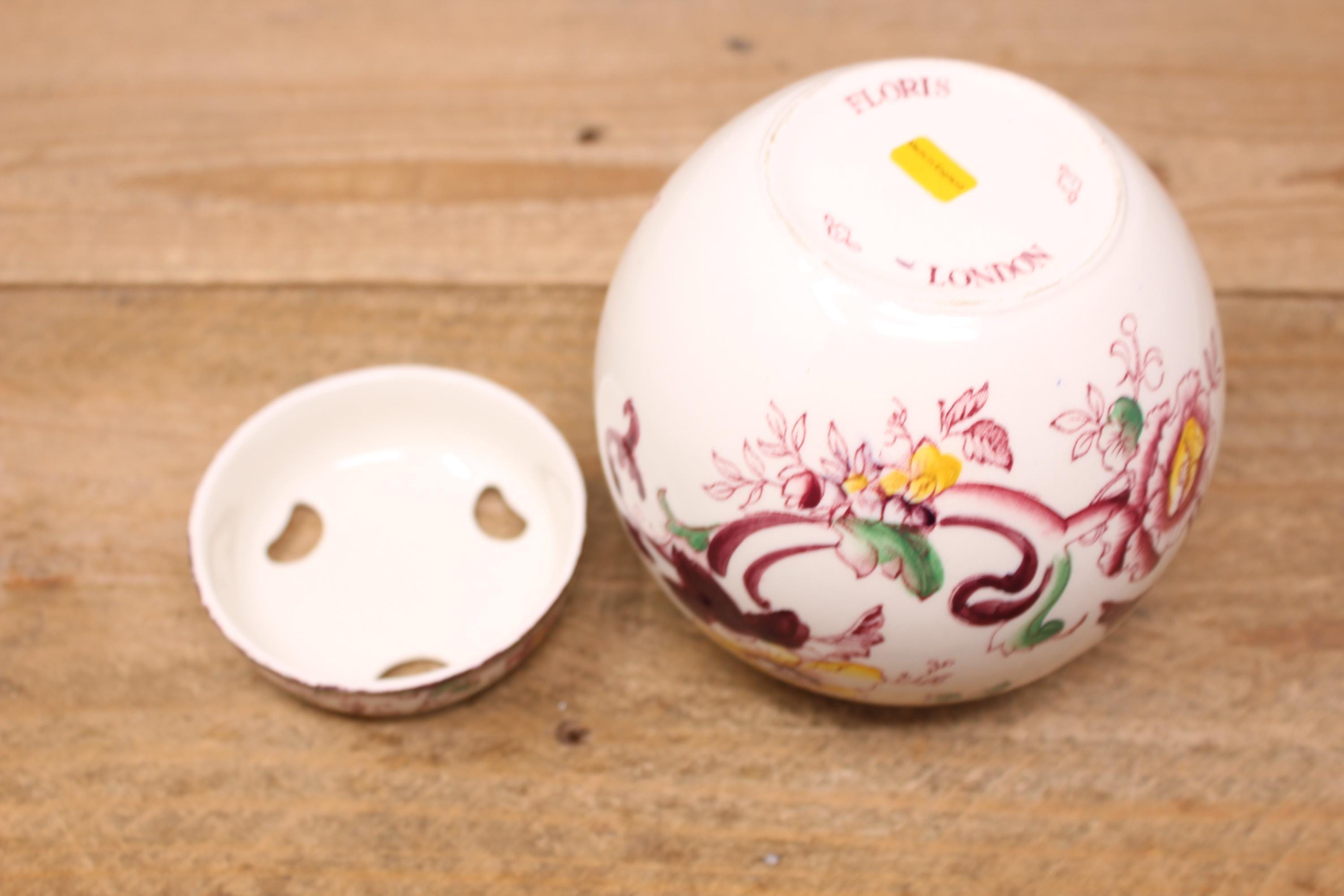 Vintage Floris of London Potpourri Lidded Jar - Made in England - Etsy