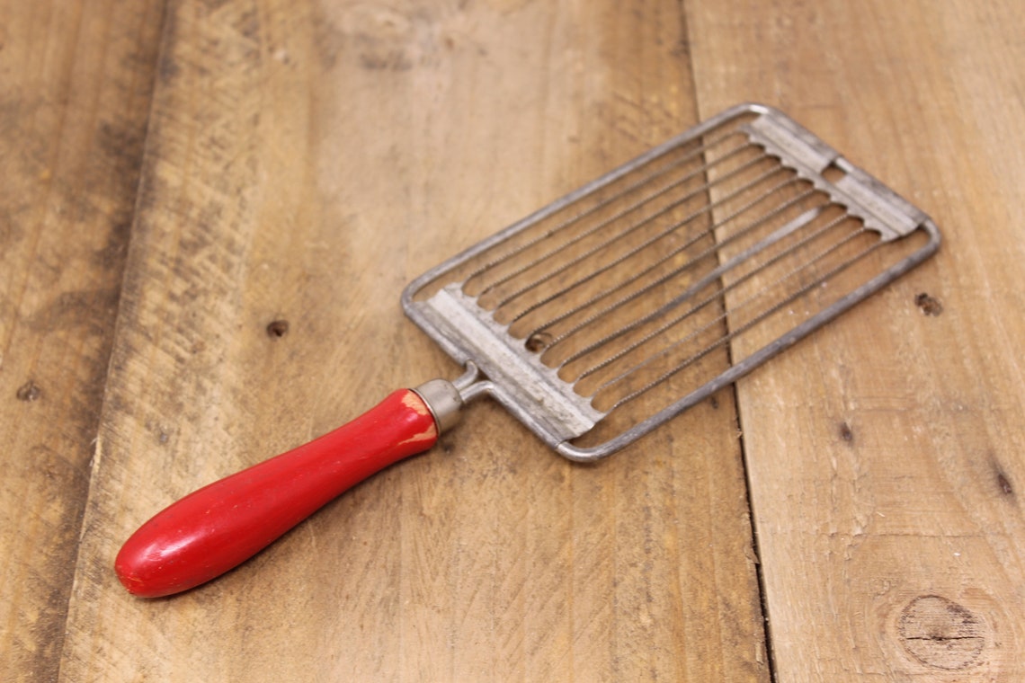 Vintage Tomado Holland Tomato Slicer With Red Handle Etsy